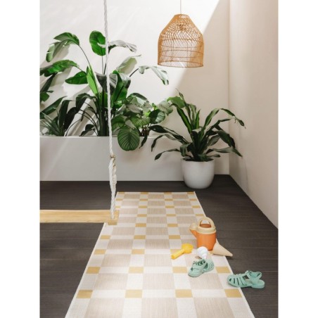 Sise- ja välisvaip Runner Vega beež/kollane 70x200 cm