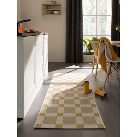 Sise- ja välisvaip Runner Vega beež/kollan... | FreshDesign.ee