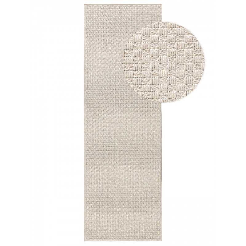 Sise- ja välisvaip Runner Taissa Cream 77x240 cm | FreshDesign.ee