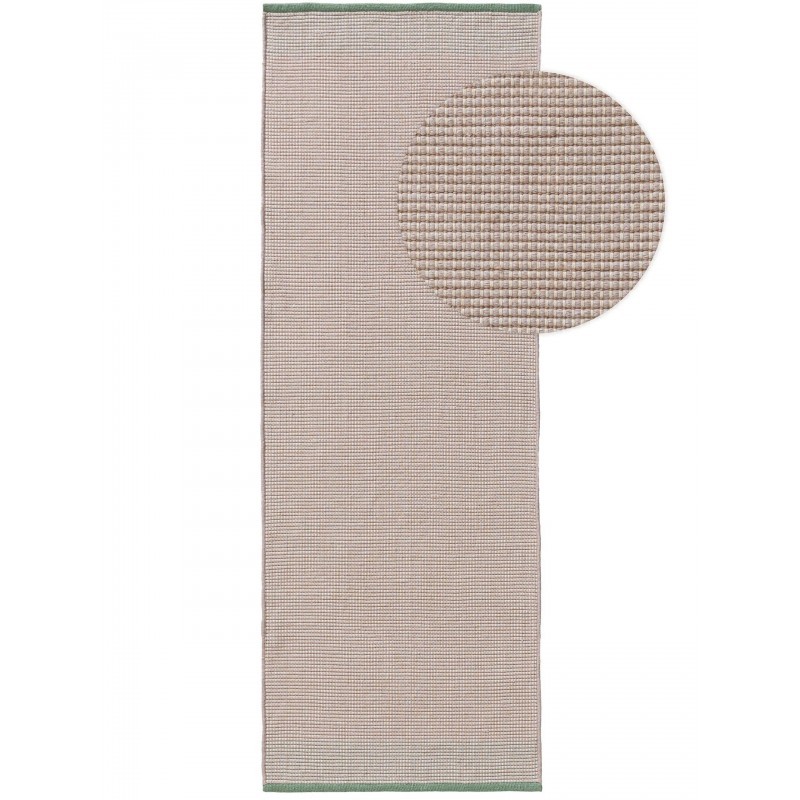 Sise- ja välisvaip Runner Fion Beež/roheli... | FreshDesign.ee