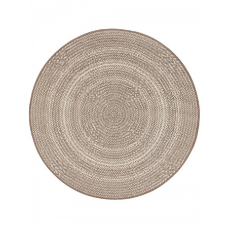 Sise- ja välisvaip Round Rug Metro Cream/T... | FreshDesign.ee