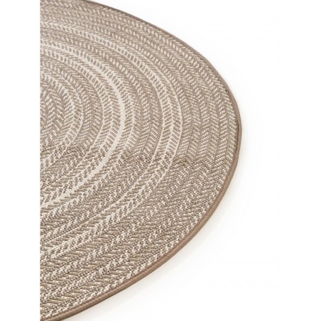 Sise- ja välisvaip Round Rug Metro Cream/T... | FreshDesign.ee