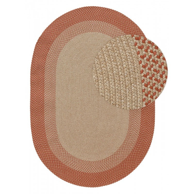 Sise- ja välisvaip Nandi Terrakota 140x200 cm | FreshDesign.ee