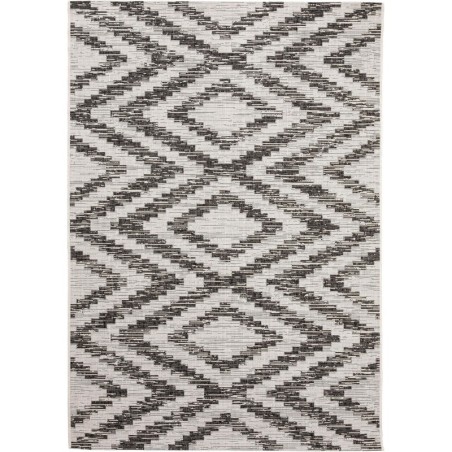 Sise- ja välisvaip Cleo valge/must 80x150 cm | FreshDesign.ee