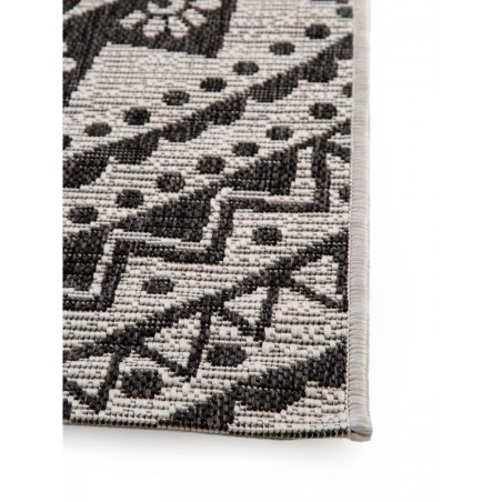 Sise- ja välisvaip Cleo valge/must 80x150 cm | FreshDesign.ee