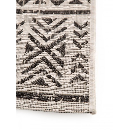 Sise- ja välisvaip Cleo valge/must 300x400 cm | FreshDesign.ee