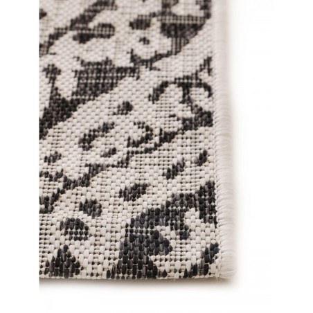 Sise- ja välisvaip Cleo valge/must 240x340 cm | FreshDesign.ee