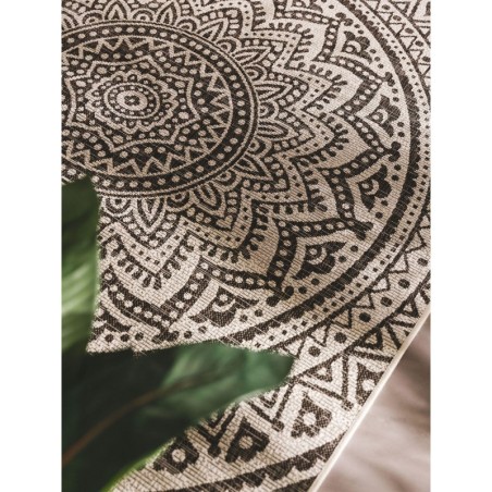 Sise- ja välisvaip Cleo valge/must 240x340 cm | FreshDesign.ee