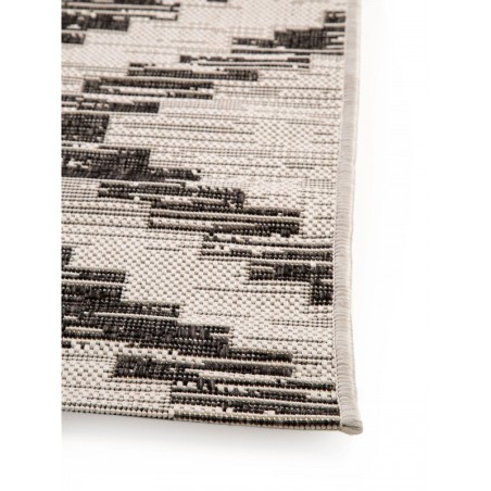 Sise- ja välisvaip Cleo valge/must 200x290 cm | FreshDesign.ee