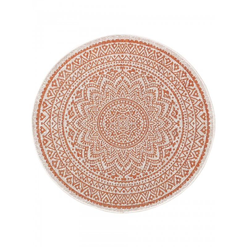 Sise- ja välisvaip Cleo Orange Ø 150 cm üm... | FreshDesign.ee