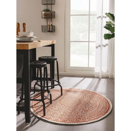 Sise- ja välisvaip Cleo Orange Ø 150 cm üm... | FreshDesign.ee