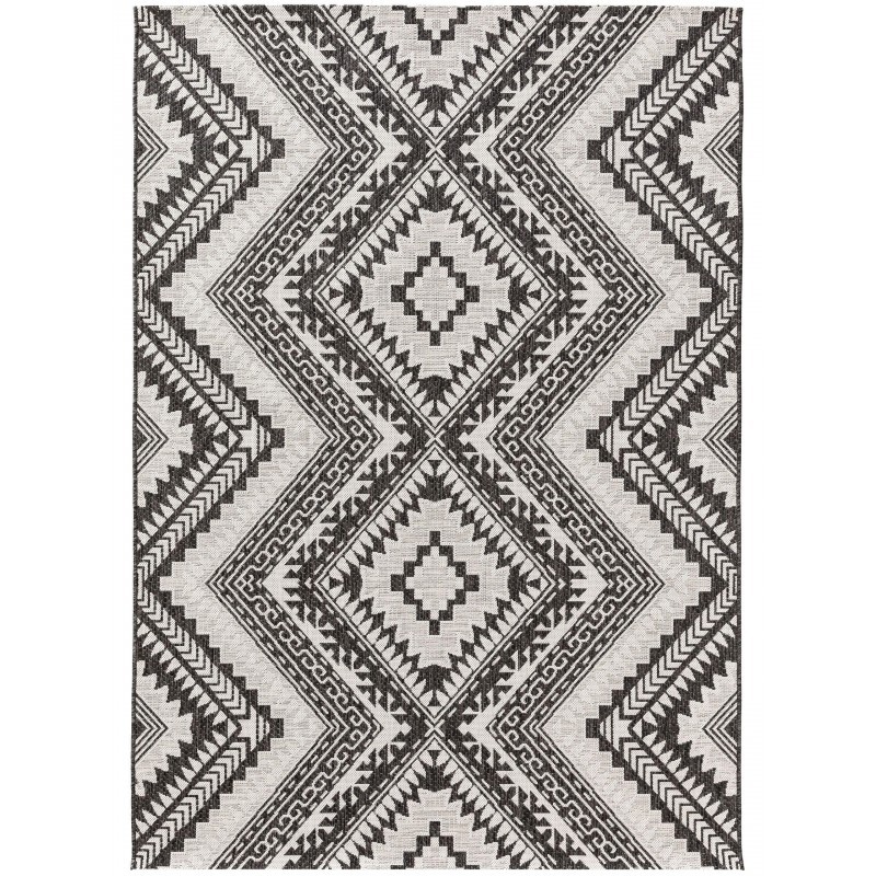 Sise- ja välisvaip Cleo must 240x340 cm | FreshDesign.ee