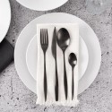 Mustast terasest söögiriistade komplekt 6 ... | FreshDesign.ee