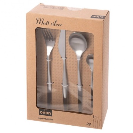 Terasest söögiriistade komplekt 6 inimesel... | FreshDesign.ee