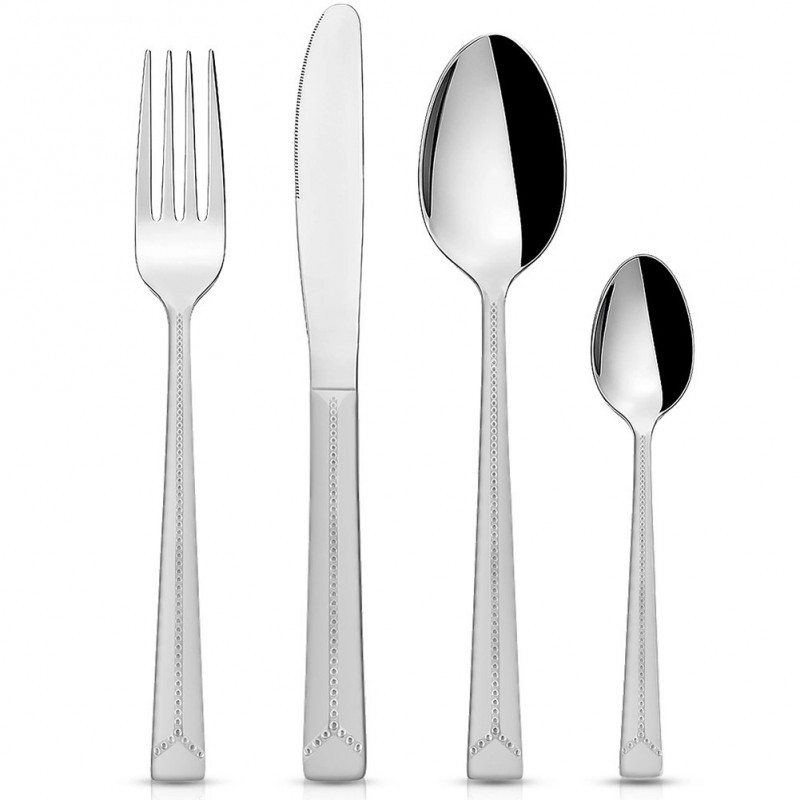 Terasest söögiriistade komplekt 6 inimesel... | FreshDesign.ee