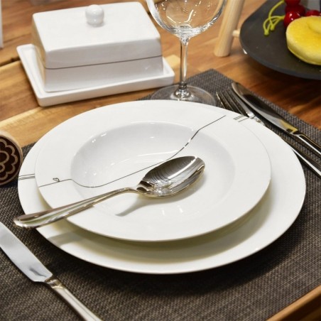 Terasest söögiriistade komplekt 6 inimesel... | FreshDesign.ee