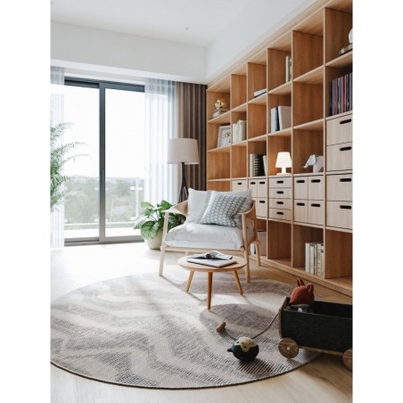 Sise- ja välisvaip Bronco Grey Ø 200 cm üm... | FreshDesign.ee