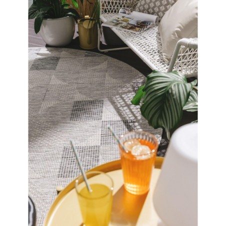 Sise- ja välisvaip Bronco Grey Ø 200 cm üm... | FreshDesign.ee