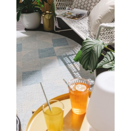 Sise- ja välisvaip Bronco Blue Ø 160 cm üm... | FreshDesign.ee