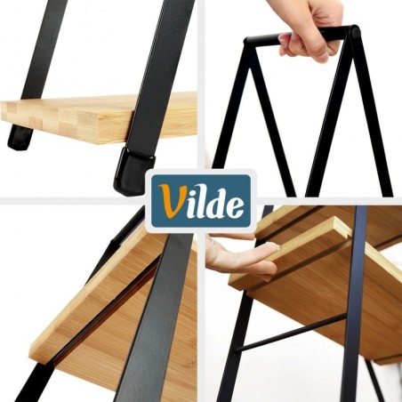 3-korruseline bambusest tordialus, 53 cm | FreshDesign.ee