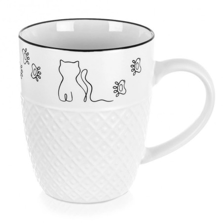 Valge portselanist kruus KOTEK 380 ml | FreshDesign.ee