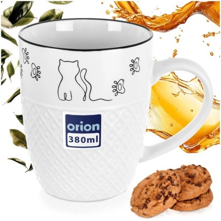 Valge portselanist kruus KOTEK 380 ml | FreshDesign.ee