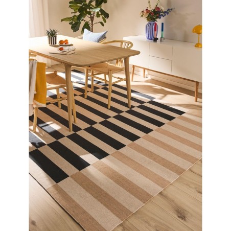 Madal vaip Judith Beež/must 200x300 cm