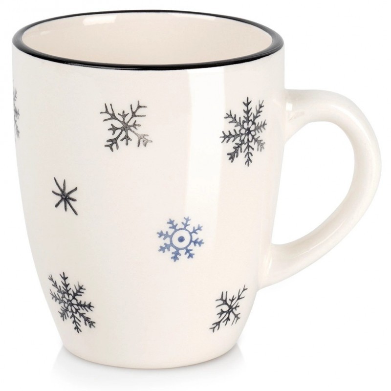 Keraamiline kruus lumehelbed 350 ml | FreshDesign.ee