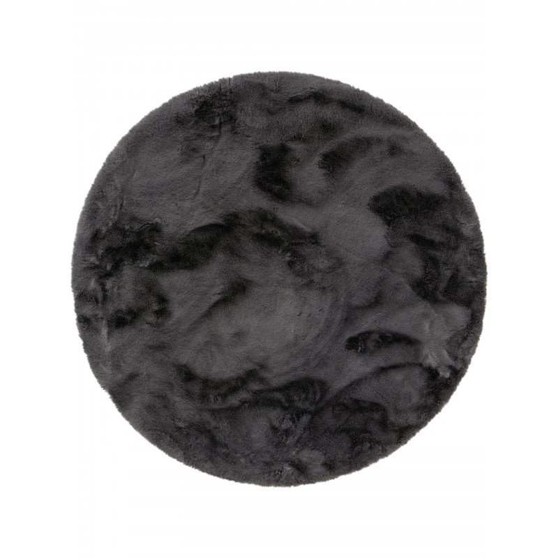 Pehme vaip Dave Charcoal Ø 80 cm ümmargune | FreshDesign.ee