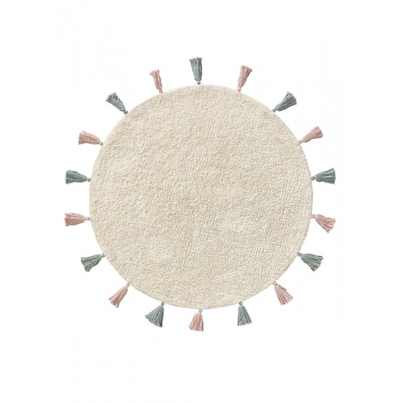 Pestav lastevaip Malu Cream Ø 120 cm ümar | FreshDesign.ee