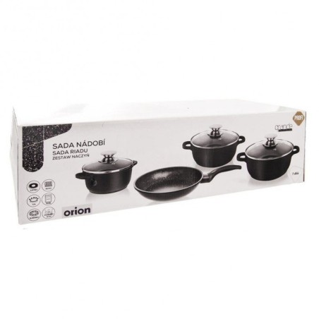 GRANDE graniidist pottide komplekt, 7 tk | FreshDesign.ee