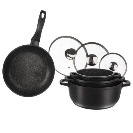 GRANDE graniidist pottide komplekt, 7 tk | FreshDesign.ee