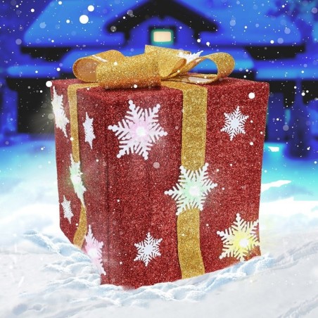 Kingitus helendav punane 14 LED 46 cm | FreshDesign.ee