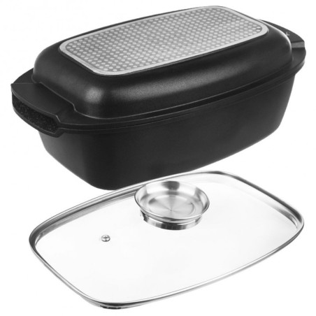 Graniit ahjunõu kaanega 3in1 GRANDE 5 l, 3... | FreshDesign.ee