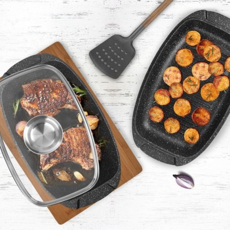 Graniit ahjunõu kaanega 3in1 GRANDE 5 l, 3... | FreshDesign.ee