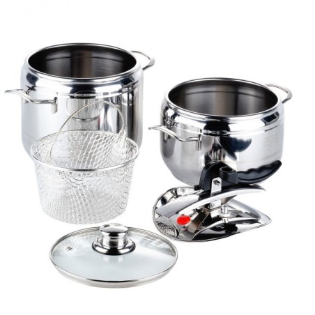 Terasest kiirkeetja PROFI 3,5+5 l | FreshDesign.ee