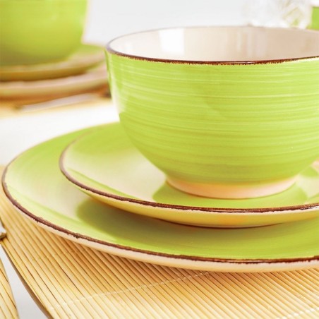 Roheline keraamiline õhtusöögikomplekt 4 i... | FreshDesign.ee