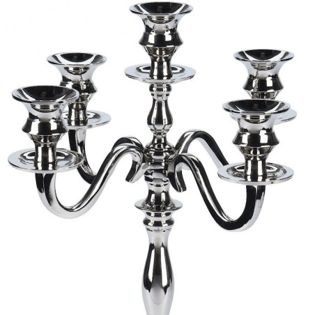 Küünlajalg hõbedane 5-käeline | FreshDesign.ee