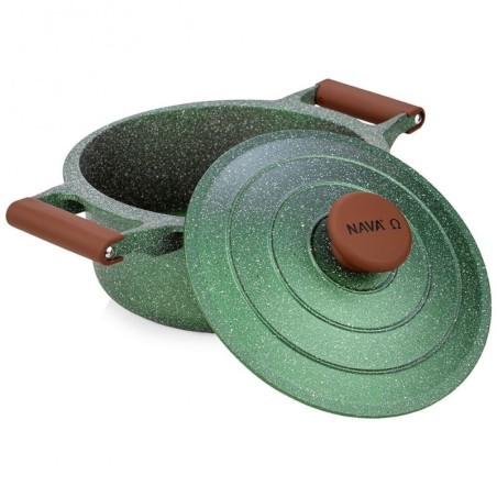 Graniit pott kaanega OMEGA 24 cm, 4,4 l | FreshDesign.ee