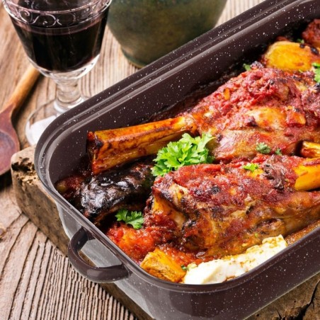 Emaileeritud kaanega ahjuvorm, ristkülikuk... | FreshDesign.ee