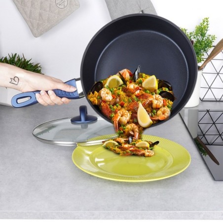 Klaaskaanega nakkumatu pann DIAMANT 28 cm | FreshDesign.ee