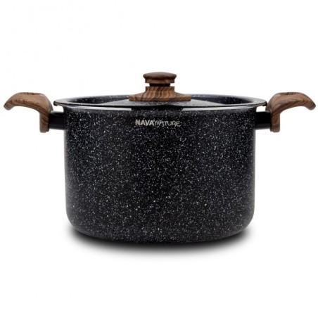 Graniitpott kurnava kaanega NATURE 22 cm, 5 l | FreshDesign.ee