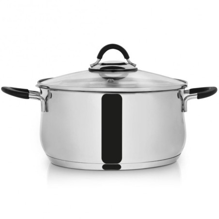 Klaaskaanega teraspott DALIE 24 cm, 5,3 l | FreshDesign.ee