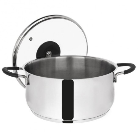 Klaaskaanega teraspott DALIE 24 cm, 5,3 l