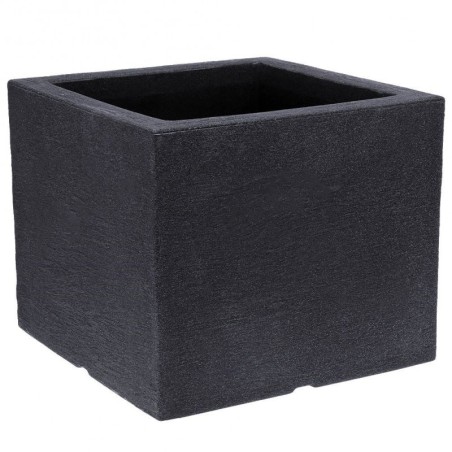 Plastikust aiapott, hall, kandiline, 39x33,5 cm | FreshDesign.ee