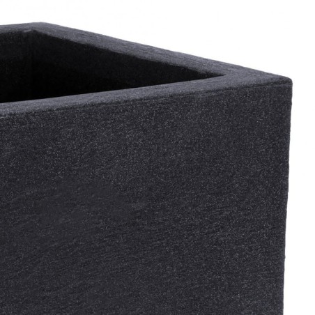 Plastikust aiapott, hall, kandiline, 39x33,5 cm | FreshDesign.ee