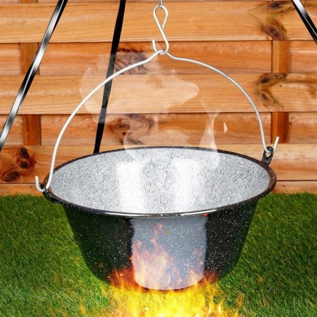 Ungari rippuv emailitud veekeetja pott 13 l