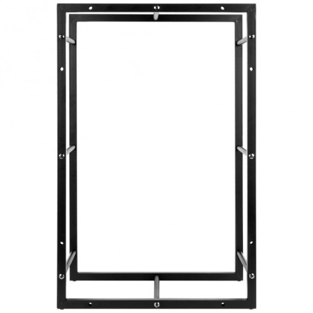 Küttepuude alus metallist must 45x28x70 cm | FreshDesign.ee