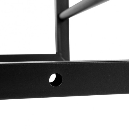 Küttepuude alus metallist must 45x28x70 cm | FreshDesign.ee