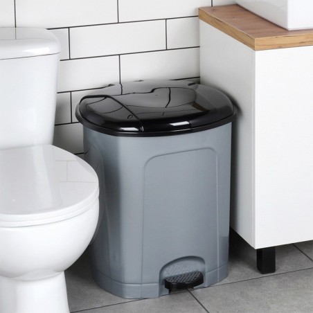 Pedaaliga prügikast plastik hall 50 l | FreshDesign.ee